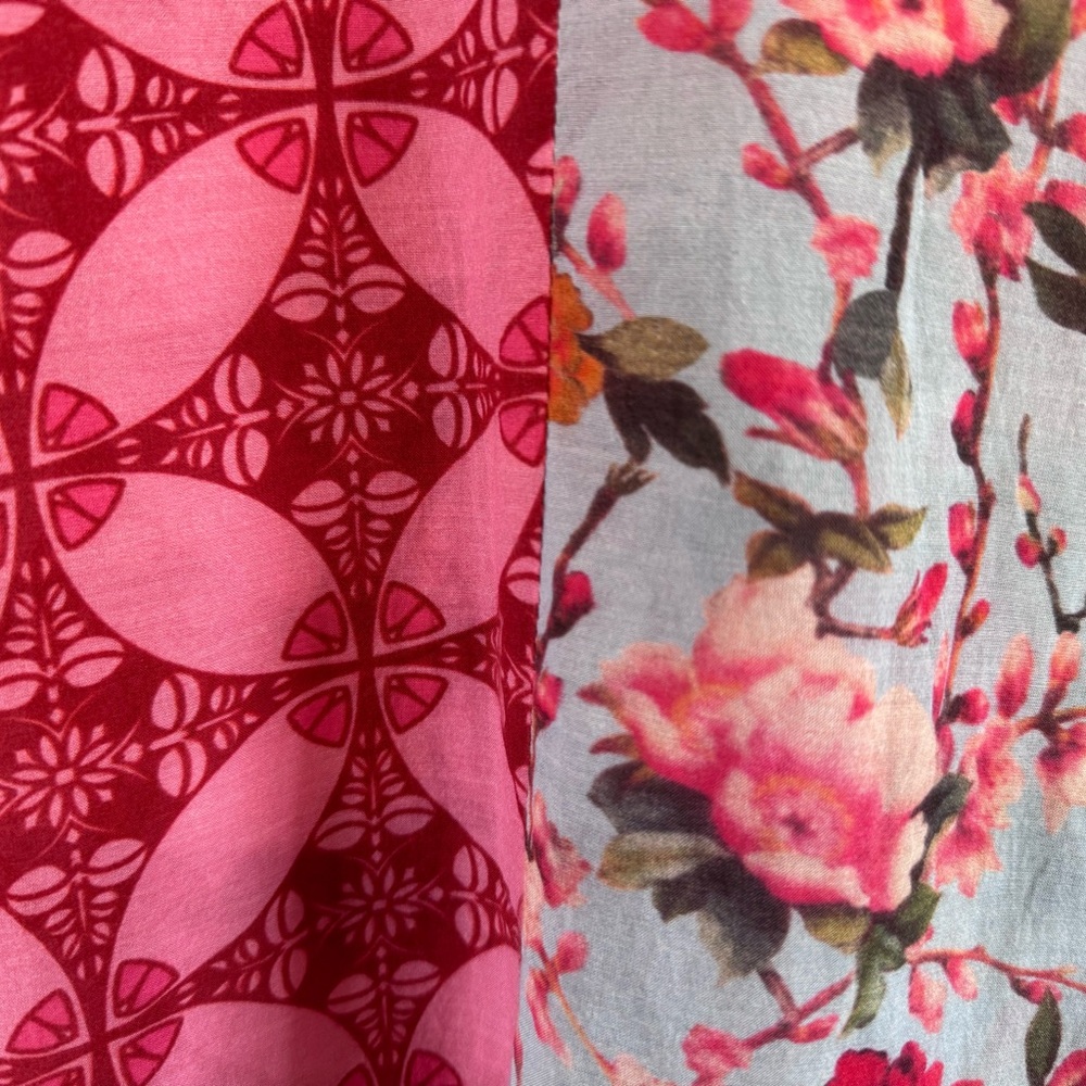 Sundance Women’s Boho Multicolor Patchwork Dress - image 3